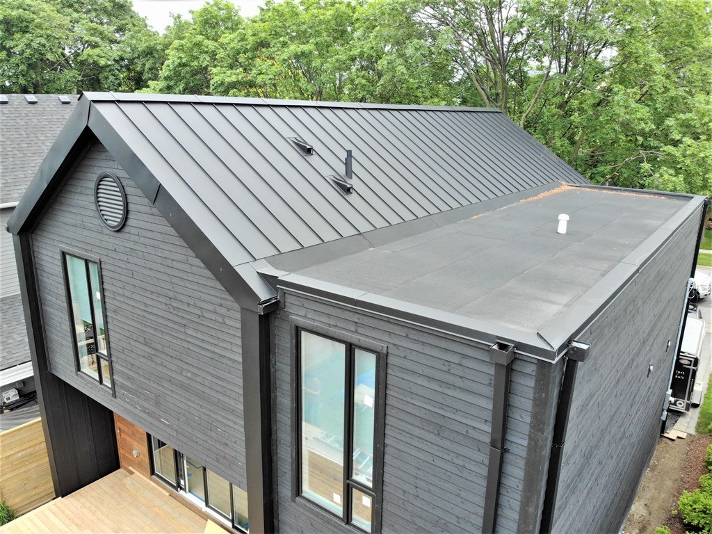 Metal Flat Roof